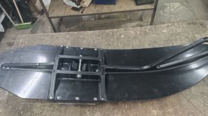 Лыжа сноубайка широкая 36 см