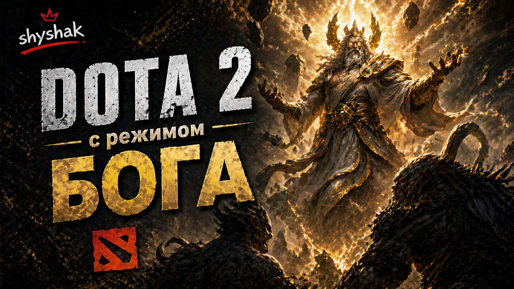 ДОТА 2 с режимом БОГА