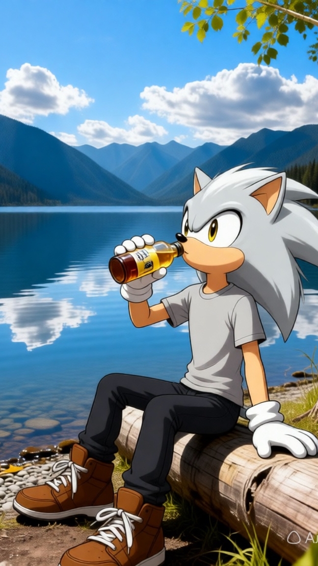 Тандер на берегу озера Байкал.