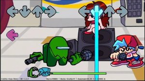 Самый старый спрайт зелёного в fnf vs impostor V3