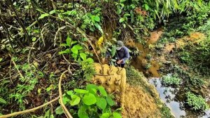 Мужчина построил секретное убежище в джунглях