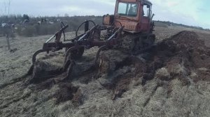 Противокаменистый плуг ПГП 3‑40 на ДТ‑75: восстанавливаем, заправляем азотом, тестируем в поле