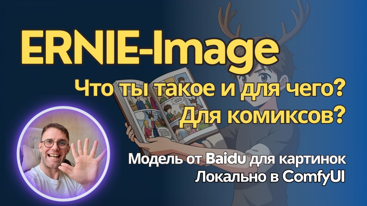 ERNIE-image - зачем? Модель для генерации картинок которая годится только... для чего?