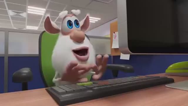 Буба Целый день вместе с Бубой Сборник веселых мультфильмов Мультики