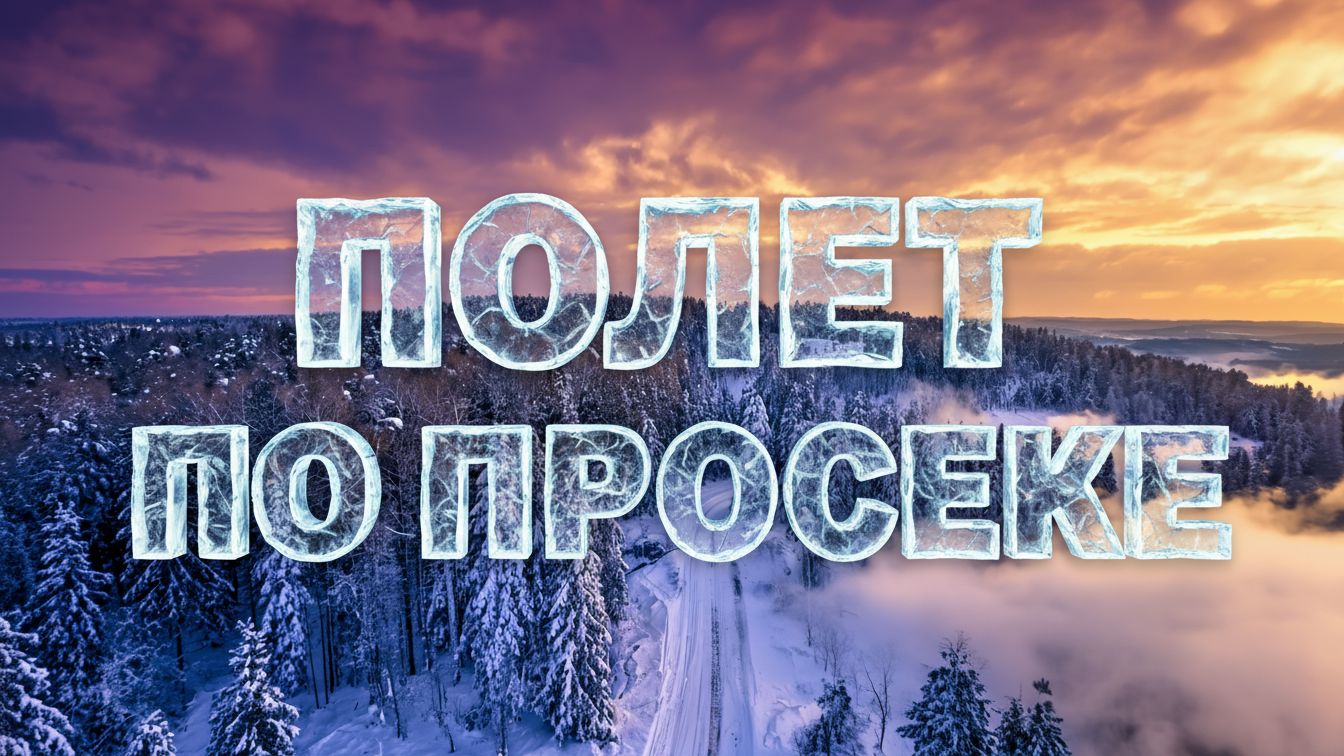 Полет по просеке