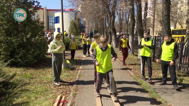 Школьники города стали участниками ежегодной «Зарницы 2.0»