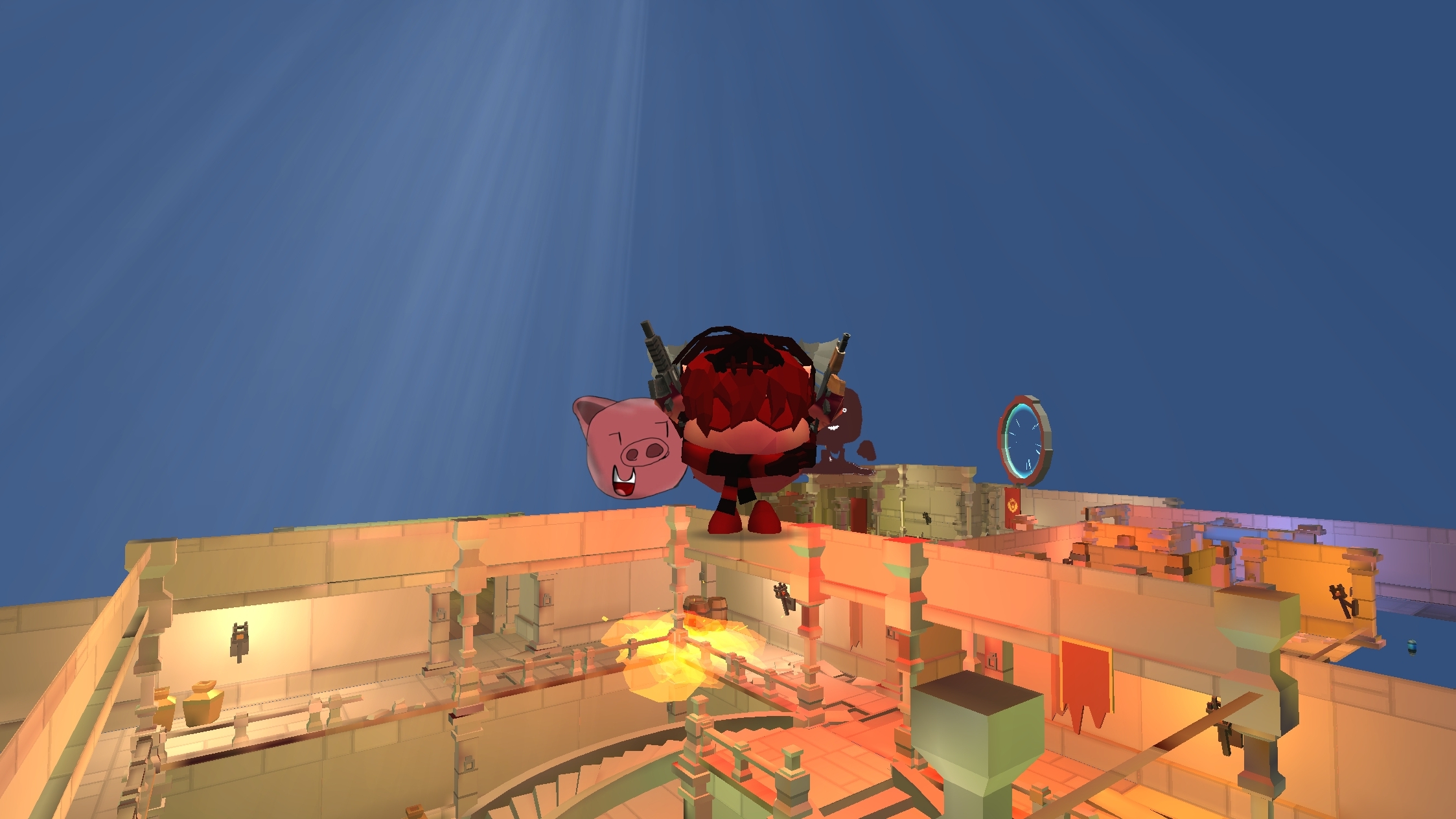 играю в режим дуэль но на всех картах в чикен ган часть 2