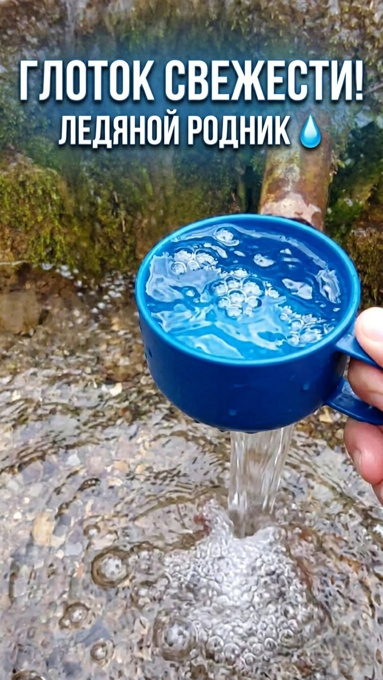 Нашел секретный источник! 🥤 Живая вода