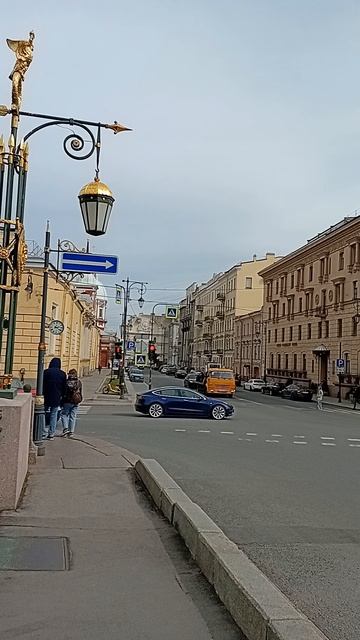 Пантелеймоновский мост, Петербург. 22 апреля 2026.