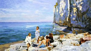 Весна в живописи художника Юрия Кротова