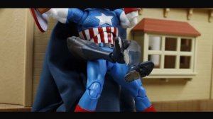STOP MOTION captain america VS batman ＆ night wing