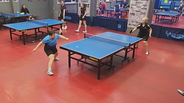 1/4 Закзун/Орлова (1203) - Хусаинов/Федосеева (894) 19.04 БЛИЦ-турнир МИКСТ настольный теннис
