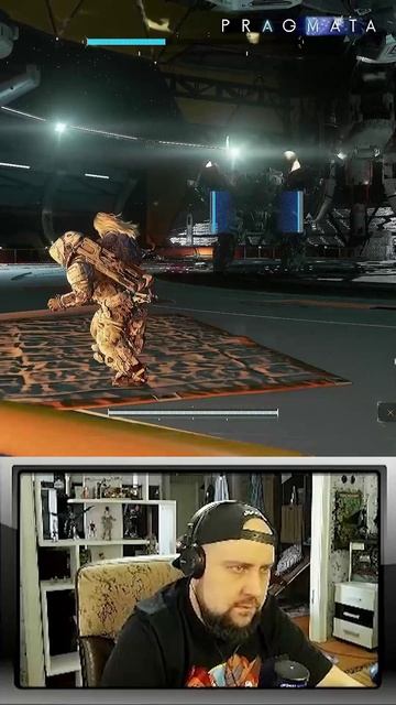 А я с пистолетом #игры #gaming #стрим #нарезки #pragmata