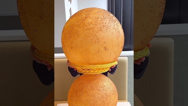 Очень большие кунжутные шарики диаметром более 40 см.