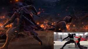 Да будет ночь - Демонстрация процесса съёмок