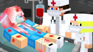 😷ЛЕСКЕ СРОЧНО НУЖНА ОПЕРАЦИЯ В МАЙНКРАФТ! ШЕДИ МЕН MINECRAFT