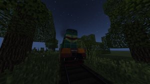 Майнкрафт и я стал машинистом 😀!