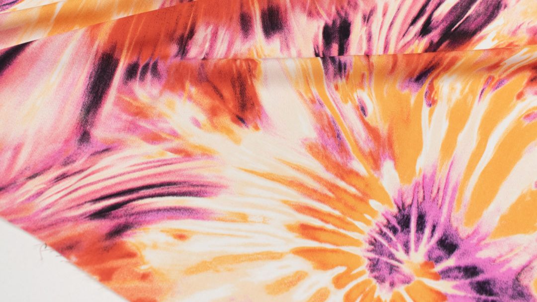 💖 Плательная вискоза с геометрическим принтом 4ST21 🇮🇹