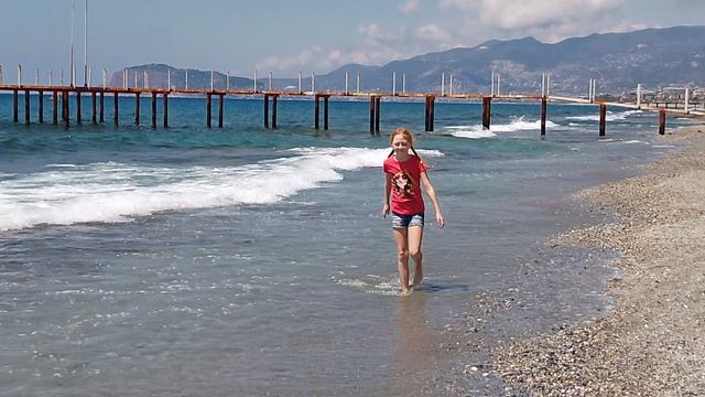 Прогулка по Средиземному морю . Аланья. Турция.