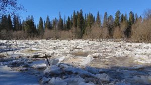 Ледяной ужас на сплаве по реке Койва в половодье. Дичайшее экстрим - выживание в одиночку.Часть 2