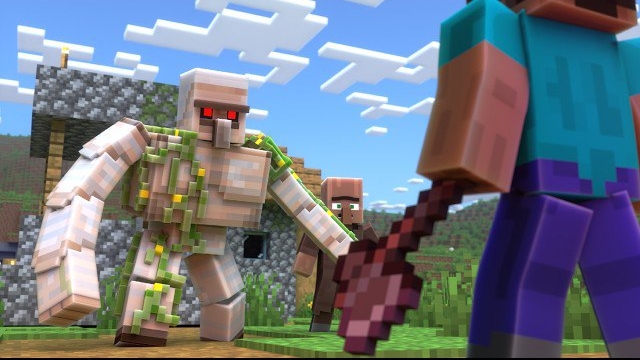 Железный голем Гас - ФИЛЬМ (Майнкрафт анимация)