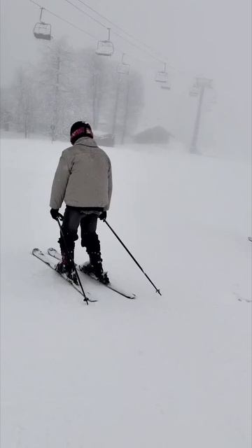 горные лыжи 