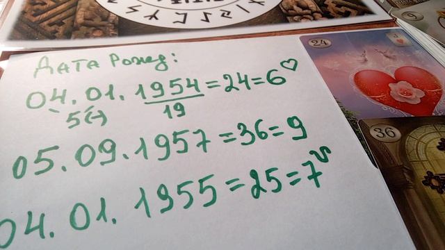 🌎❤️🐬Шпаргалка по Ленорман,как по дате рождения рассчитать свой урок по жизни🛑🐞🧿⭐🌟☀️🌳🦁🐻🌅