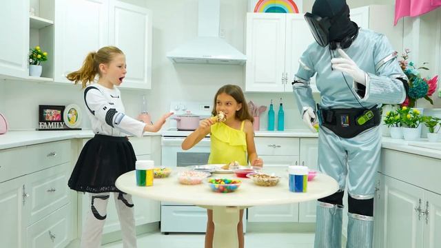 Настя о вреде употребления конфет