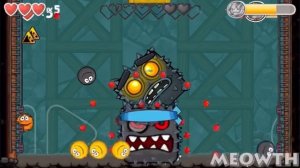 RED BALL 4, FUSION BATTLE.  2 BLACKS BALLS AND 5 NEW BOSSES