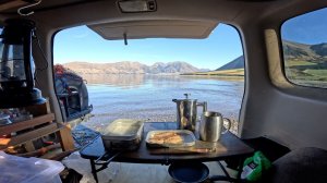 Сборка нового кемпингового комплекта для Toyota Surf 1998 года для рыбалки на озере