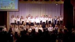 08 - муз. Г. Гладкова, сл. В. Лугогово, "Проснись и пой", исп. хор ср. классов