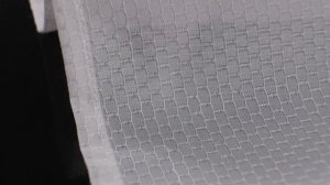 Тюль для штор «Сота» Белый