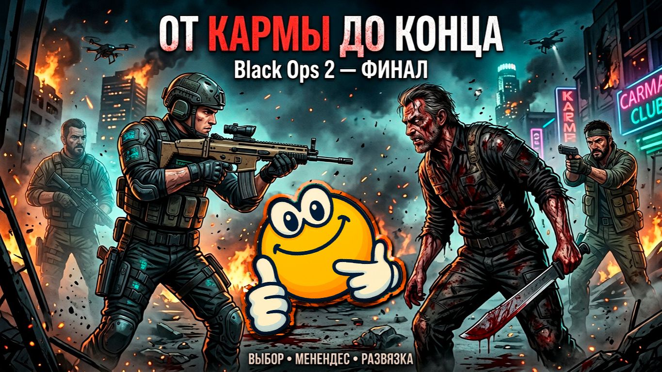 ОТ КАРМЫ ДО КОНЦА  Call of Duty: Black Ops 2