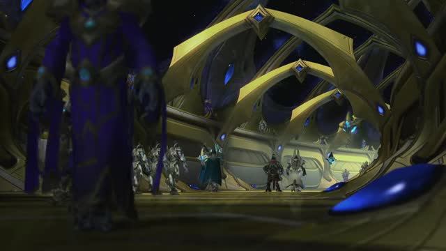 StarCraft II Legacy of the Void - Миссия 4 Небесный щит. Прохождение без комментариев.