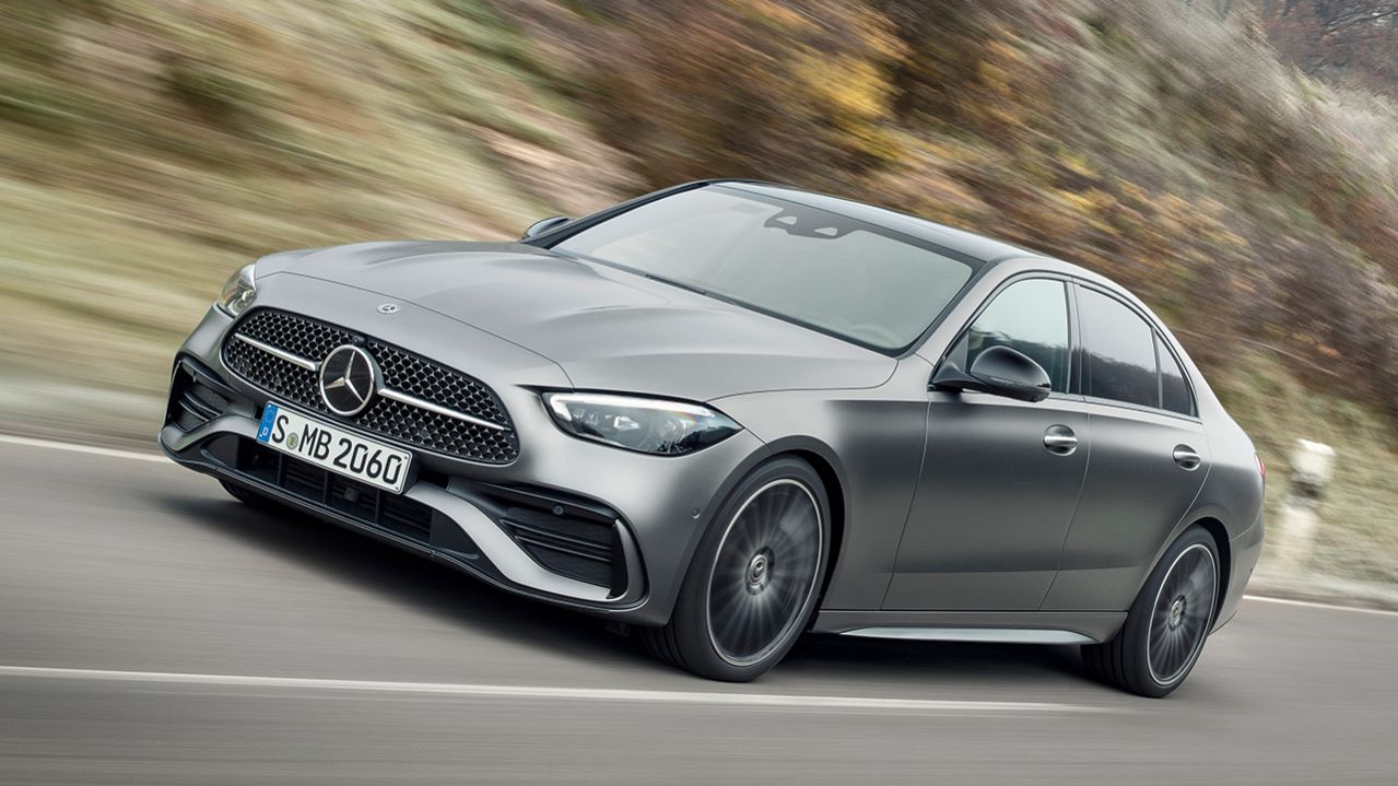 Ракета от града. Mercedes-Benz и электрический C-Class.