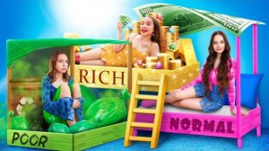 Строим Трехэтажную Кровать для Тройняшек  Жизнь Сестёр в Новом Доме