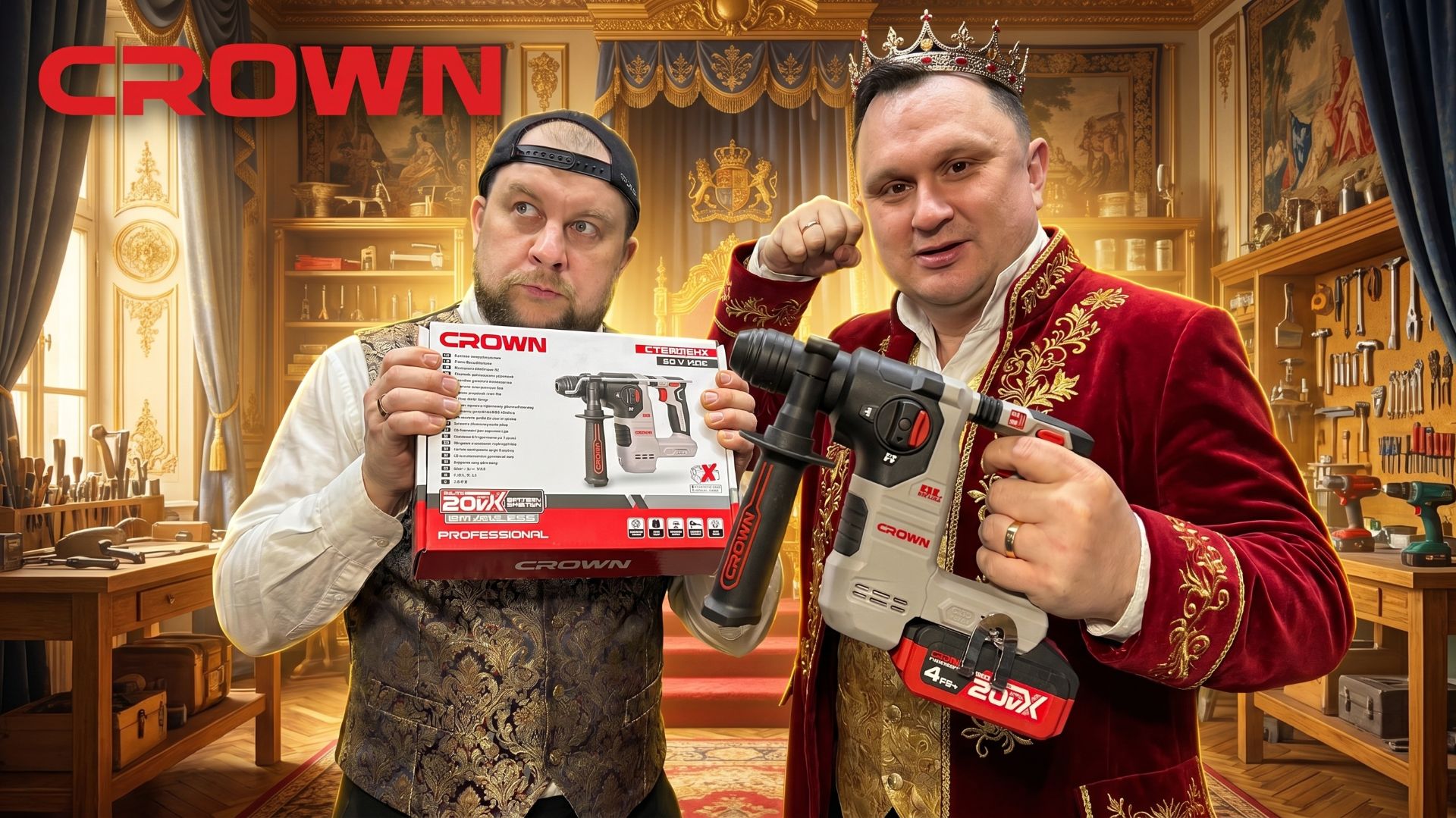 Перфоратор CROWN CT28018HX