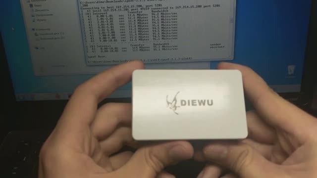 ТЕСТ СКОРОСТИ СВИТЧА DieWu DW-175-T5 MINI (Kebidumei)
