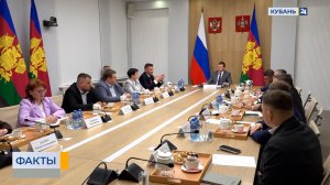 Вице-губернатор Евгений Пергун встретился с финалистами проекта «Герои Кубани»