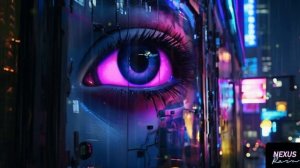 NEXUS RAIN ｜ 2 Hour Rain⧸Thunder & ambient music for #sleep #chill #study #concentration #cyberpunk-