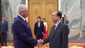 Глава МВД Владимир Колокольцев обсуждает в Пхеньяне стратегическое партнерство с КНДР.