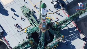Вывоз РН «Союз-2.1а» с ТГК «Прогресс МС-34»