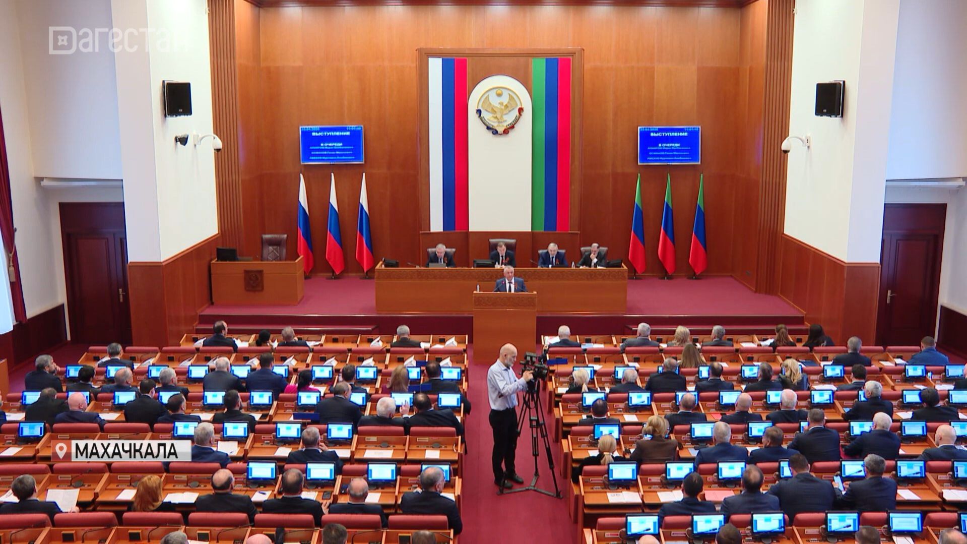 В Махачкале прошла 55 сессия Народного Собрания Республики Дагестан