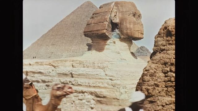 Первая видеозапись пирамид в Гизе | 1896 год