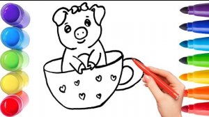 Рисуем поросёнка