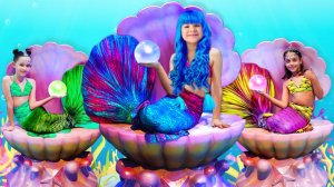 Диана превращается в принцессу-русалку