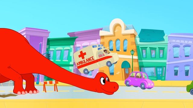 Динозавр Морфл Спасает День Мой Волшебный Питомец Морфл  мультфильмы для детей Сказки