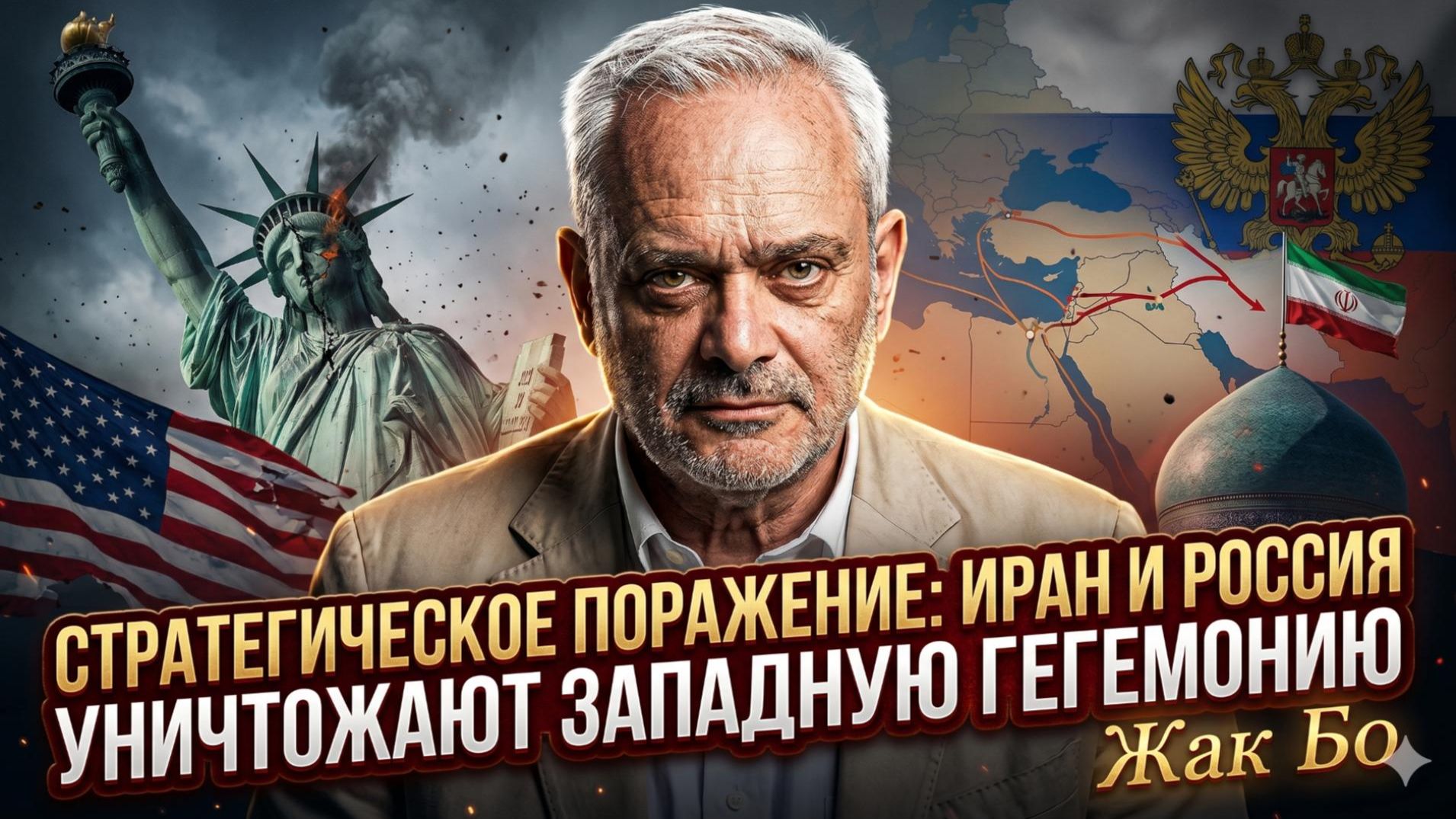 🧠Жак Бо | Стратегия уничтожения: Как Россия и Иран методически добивают западную гегемонию
