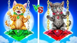 Мы построили секретную комнату для животных! Изумруд vs Рубин!