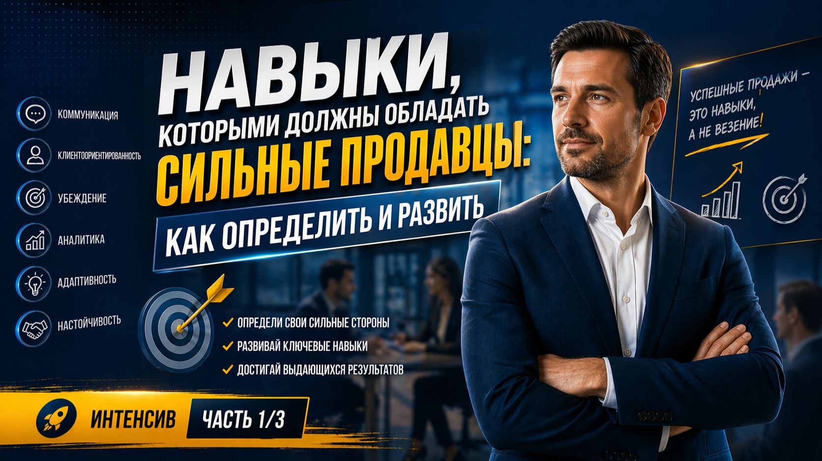 Навыки, которыми должны обладать сильные продавцы: как определить и развить